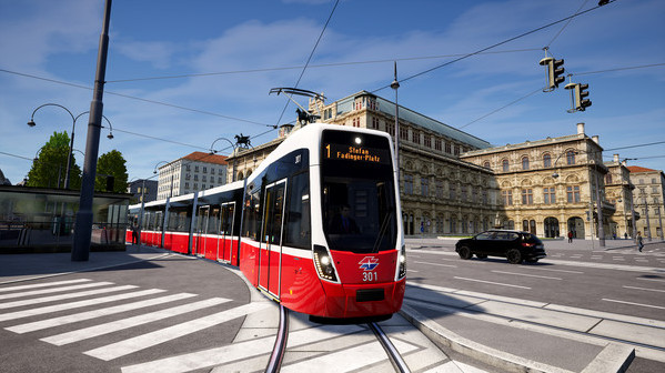 Игра TramSim Vienna - The Tram Simulator, скриншот