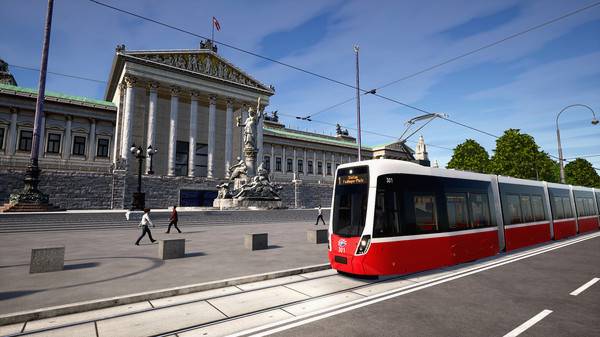 Игра TramSim Vienna - The Tram Simulator, скриншот