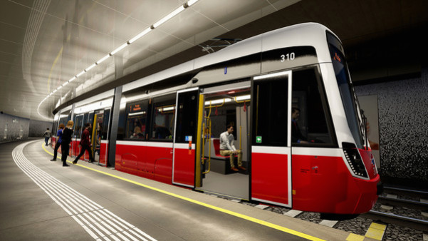 Игра TramSim Vienna - The Tram Simulator, скриншот