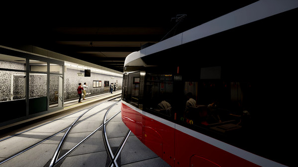 Игра TramSim Vienna - The Tram Simulator, скриншот
