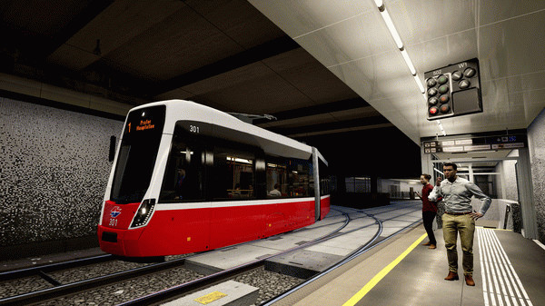 Игра TramSim Vienna - The Tram Simulator, скриншот