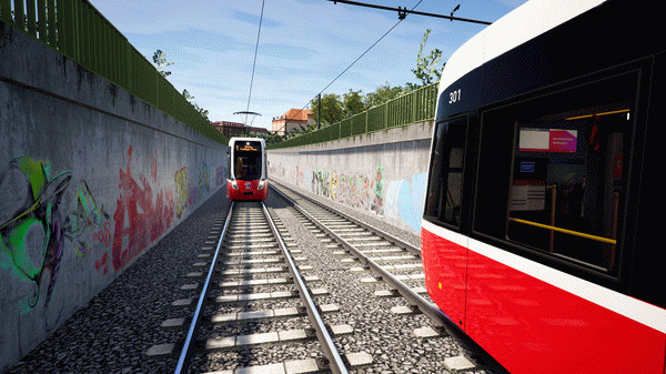 Игра TramSim Vienna - The Tram Simulator, скриншот