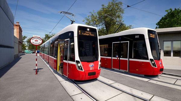 Игра TramSim Vienna - The Tram Simulator, скриншот