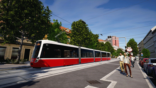 Игра TramSim Vienna - The Tram Simulator, скриншот
