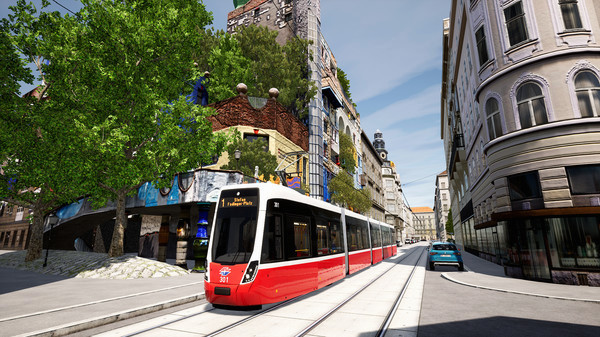 Игра TramSim Vienna - The Tram Simulator, скриншот