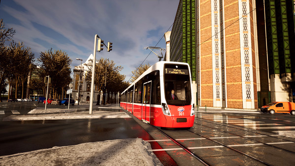 Игра TramSim Vienna - The Tram Simulator, скриншот