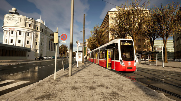 Игра TramSim Vienna - The Tram Simulator, скриншот