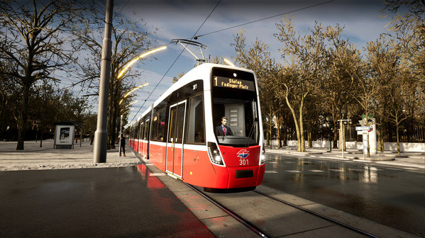 Игра TramSim Vienna - The Tram Simulator, скриншот