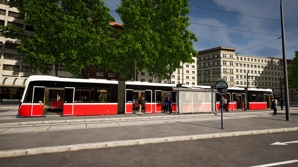 Игра TramSim Vienna - The Tram Simulator, скриншот