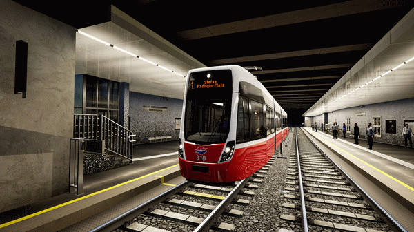 Игра TramSim Vienna - The Tram Simulator, скриншот