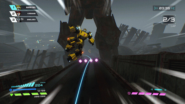 Игра TRANSFORMERS: Galactic Trials, скриншот