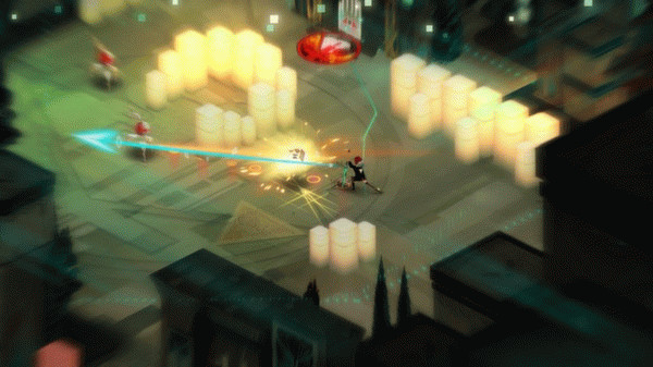 Игра Transistor, скриншот