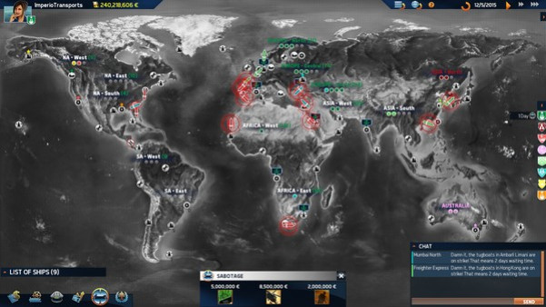 Игра TransOcean 2: Rivals, скриншот