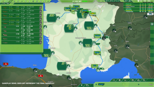 Игра Transport INC, скриншот