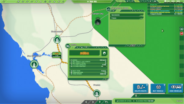 Игра Transport INC, скриншот