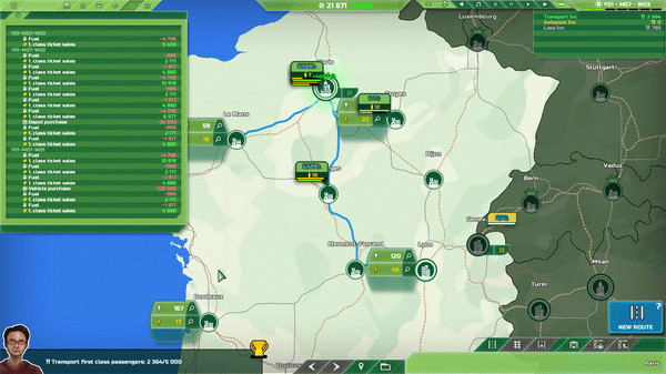 Игра Transport INC, скриншот