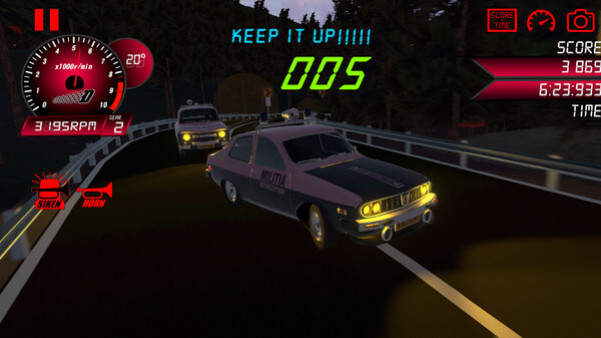 Игра Transylvania Drift, скриншот
