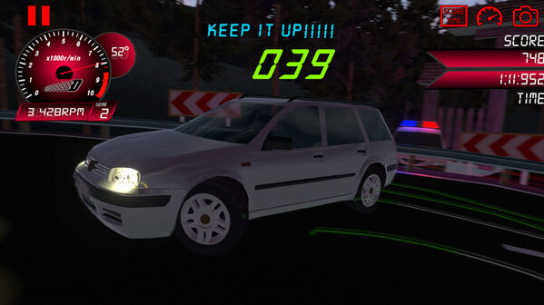 Игра Transylvania Drift, скриншот