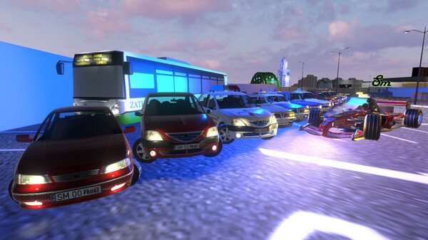 Игра Transylvania Drift, скриншот