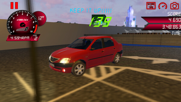 Игра Transylvania Drift, скриншот