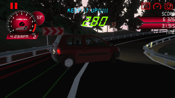 Игра Transylvania Drift, скриншот