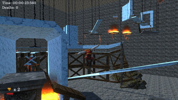 Игра Trap Tower Trials, скриншот