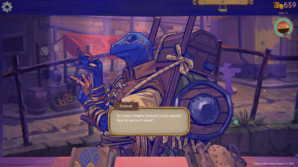 Игра Trash Goblin, скриншот