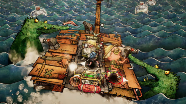 Игра Trash Sailors, скриншот