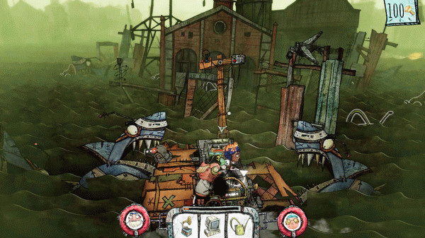 Игра Trash Sailors, скриншот