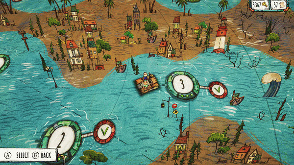Игра Trash Sailors, скриншот