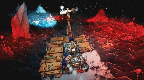 Игра Trash Sailors, скриншот