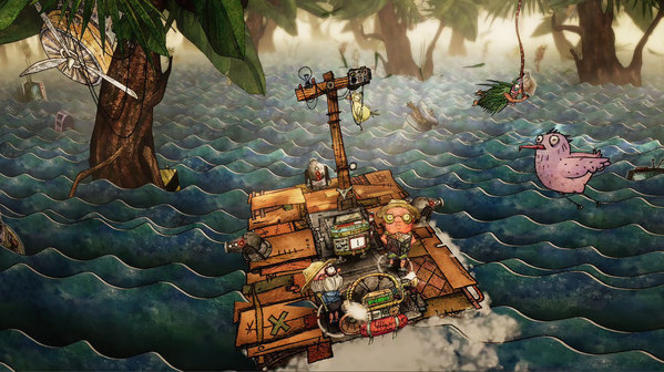 Игра Trash Sailors, скриншот