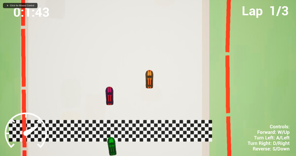 Игра Trash Top Down Racing, скриншот