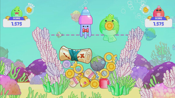 Игра Treasure Drop, скриншот