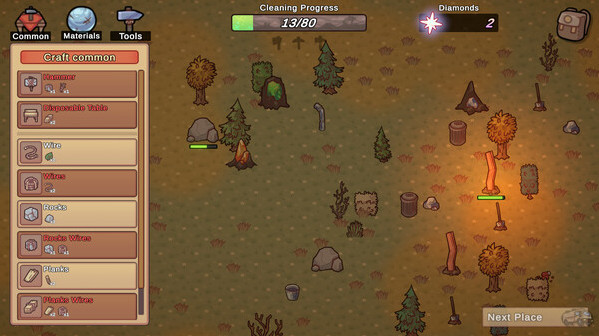 Игра Treasure forest Clicker, скриншот