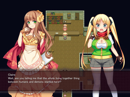 Игра Treasure Hunter Claire, скриншот