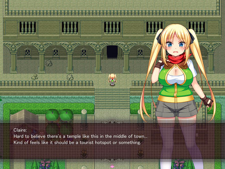 Игра Treasure Hunter Claire, скриншот