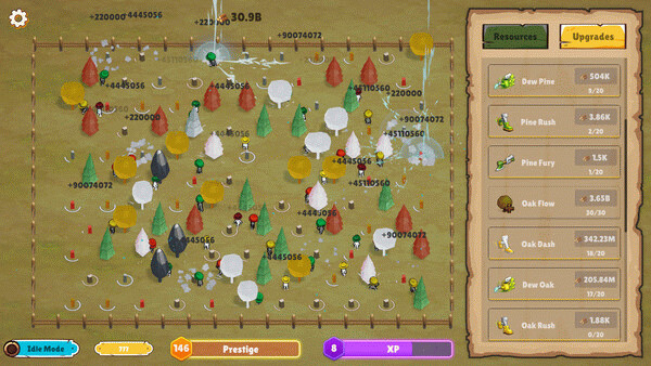 Игра Trees Inc, скриншот