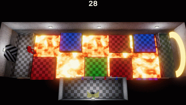 Игра Trial Zones, скриншот