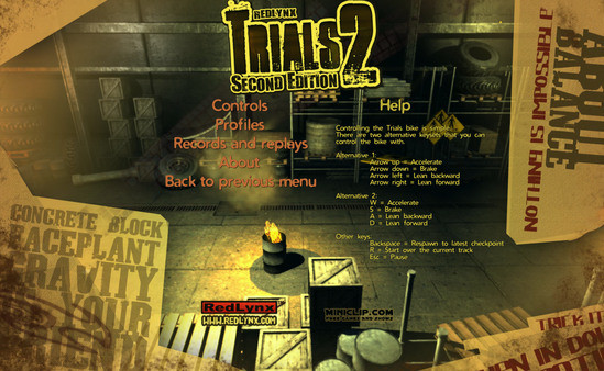 Игра Trials 2: Second Edition, скриншот