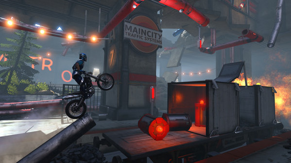 Игра Trials Fusion - Fire in the Deep, скриншот