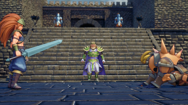 Игра Trials of Mana, скриншот