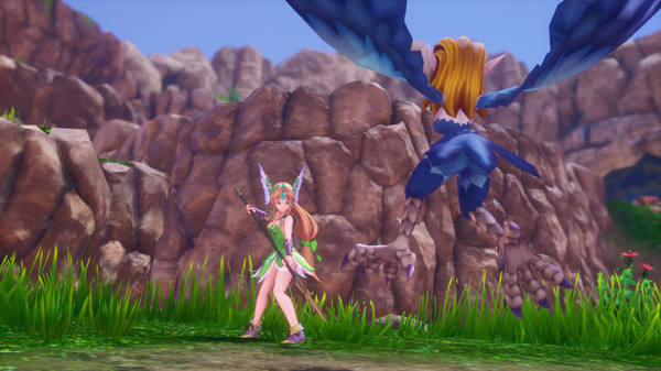 Игра Trials of Mana, скриншот