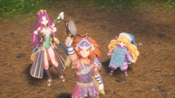 Игра Trials of Mana, скриншот