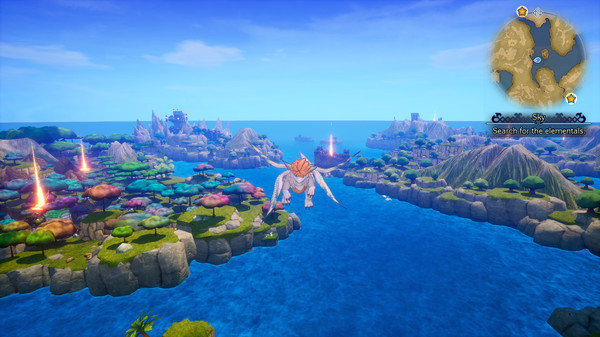 Игра Trials of Mana, скриншот