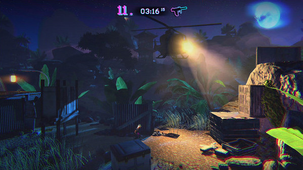Игра Trials of the Blood Dragon, скриншот