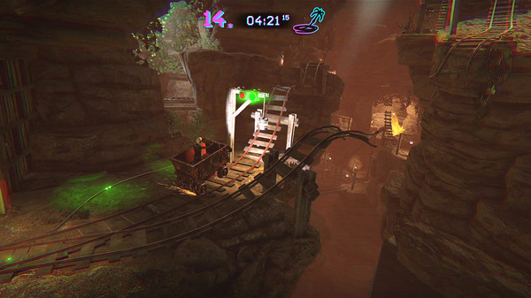 Игра Trials of the Blood Dragon, скриншот