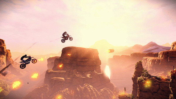 Игра Trials Rising - Crash & Sunburn, скриншот