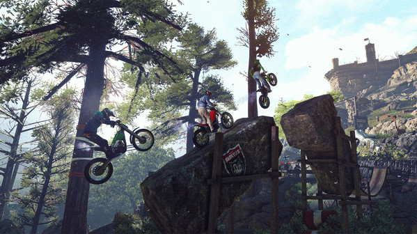 Игра Trials Rising, скриншот