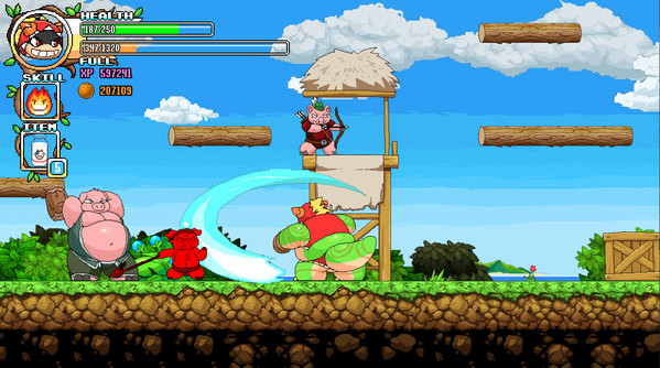 Игра Tribal Hunter, скриншот
